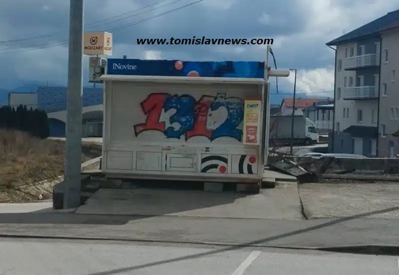 FOTO: ZATVOREN je i zadnji novinski kiosk u Tomislavgradu, a nekada ih je bilo pet, šest!