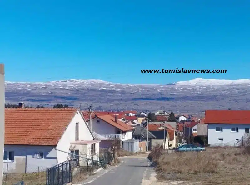 DOBRO vam vedro i hladno jutro iz Tomislavgrada!
