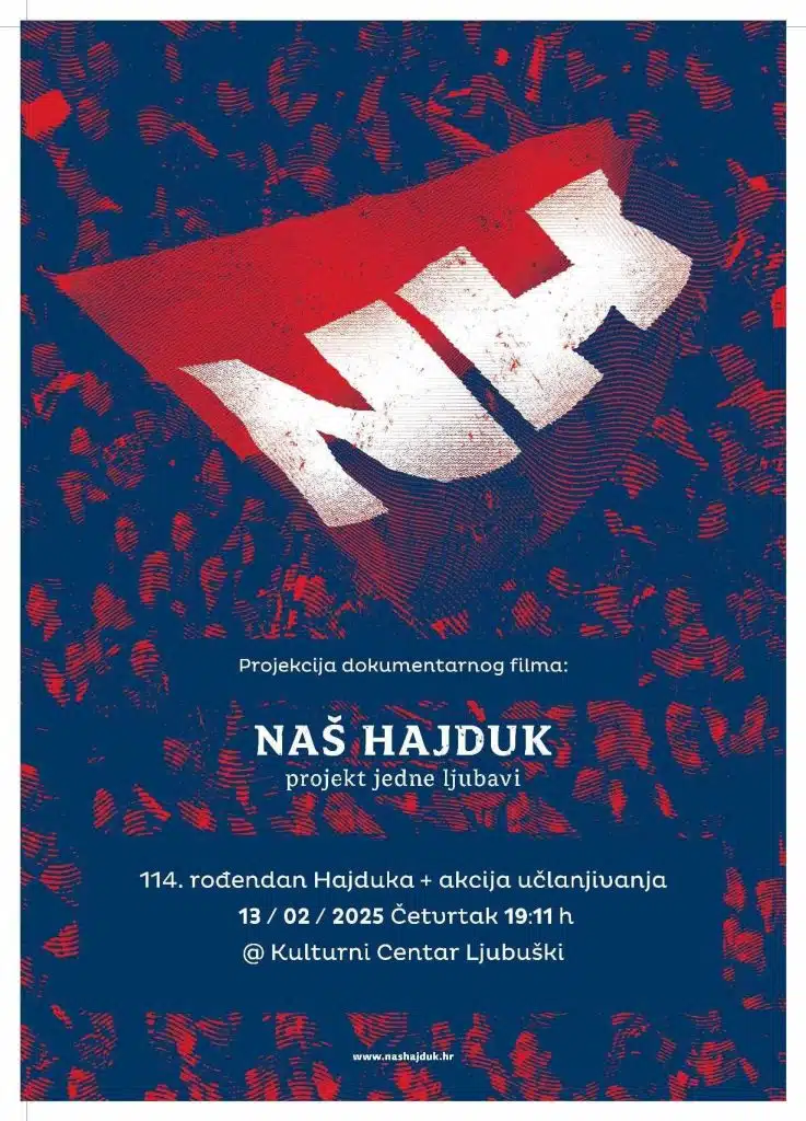 Proslava 114. rođendana Hajduka u Ljubuškom