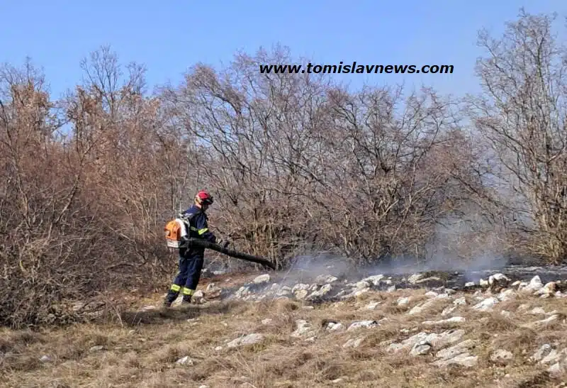 FOTO/VIDEO: Piromani ne miruju, danas gorilo u Prisoju, od Vučipolja prema Eminovu Selu, gori prema Crvenicama