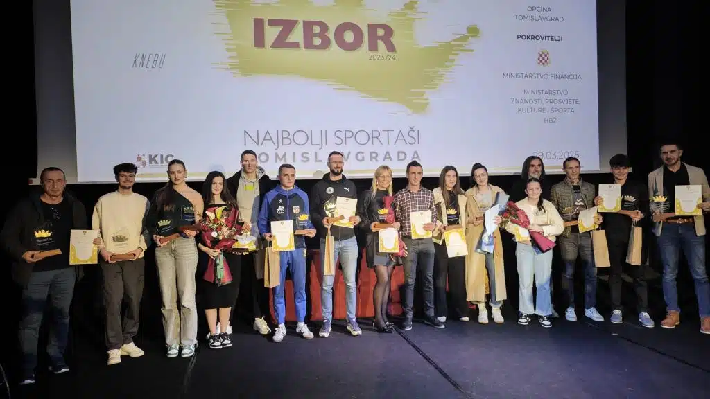Ružica Križanac i Vinko Sliško najbolji su sportaši općine Tomislavgrad za sezonu 2023./2024. (foto)