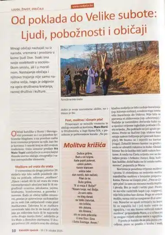 Od Poklada do Velike subote; Ljudi, pobožnosti i običaji