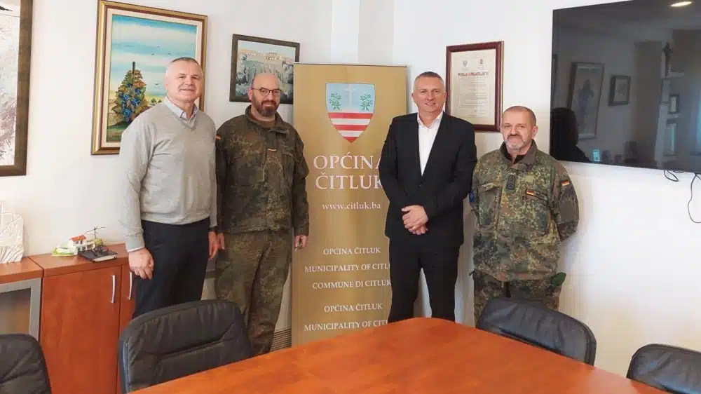 Posjet EUFOR-ovog LOT tima Općini Čitluk