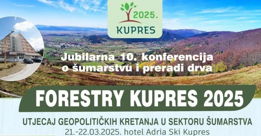 Uskoro konferencija “Forestry Kupres 2025.”, prijave za sudjelovanje još uvijek moguće