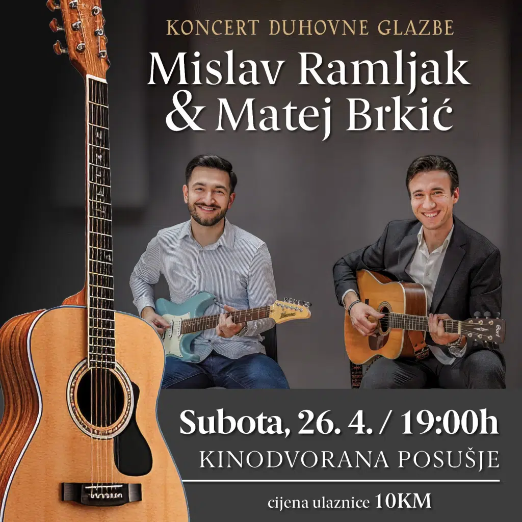 Večer duhovne glazbe u Posušju