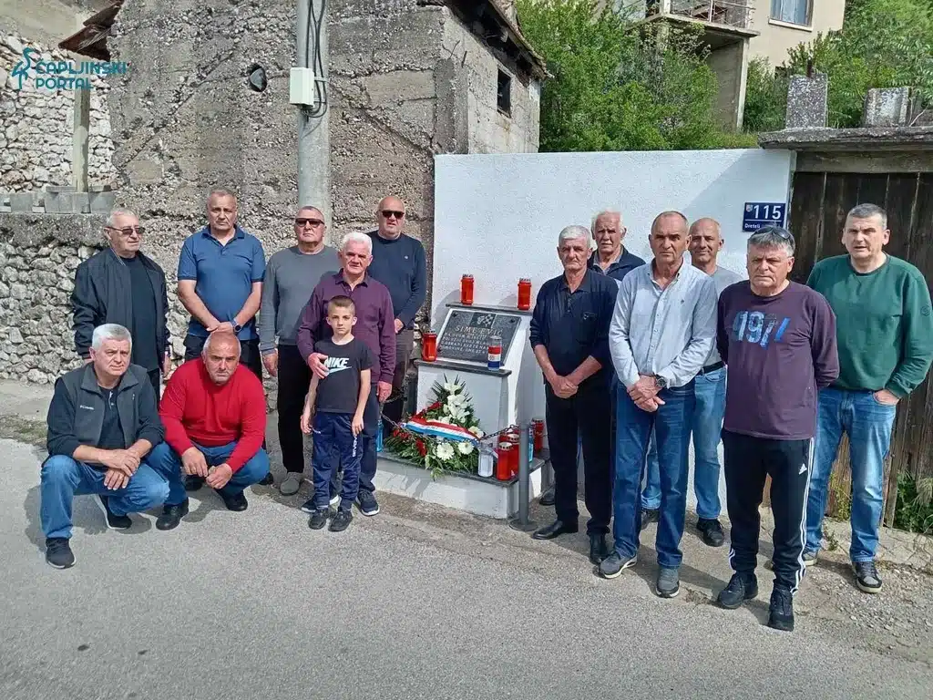 FOTO | U Dretelju obilježena 33. godišnjica smrti branitelja Šime Evića