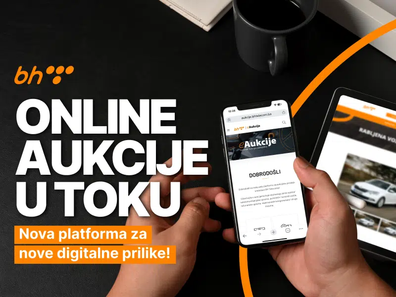 BH Telecom pokrenuo platformu za e-aukcije rashodovane imovine: Prvi javni poziv obuhvata vozila za reciklažu, dijelove kao i potpuno operativna vozila