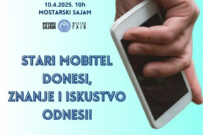Donesi stari mobitel i zauzvrat uzmi ulaznicu za Sajam gospodarstva