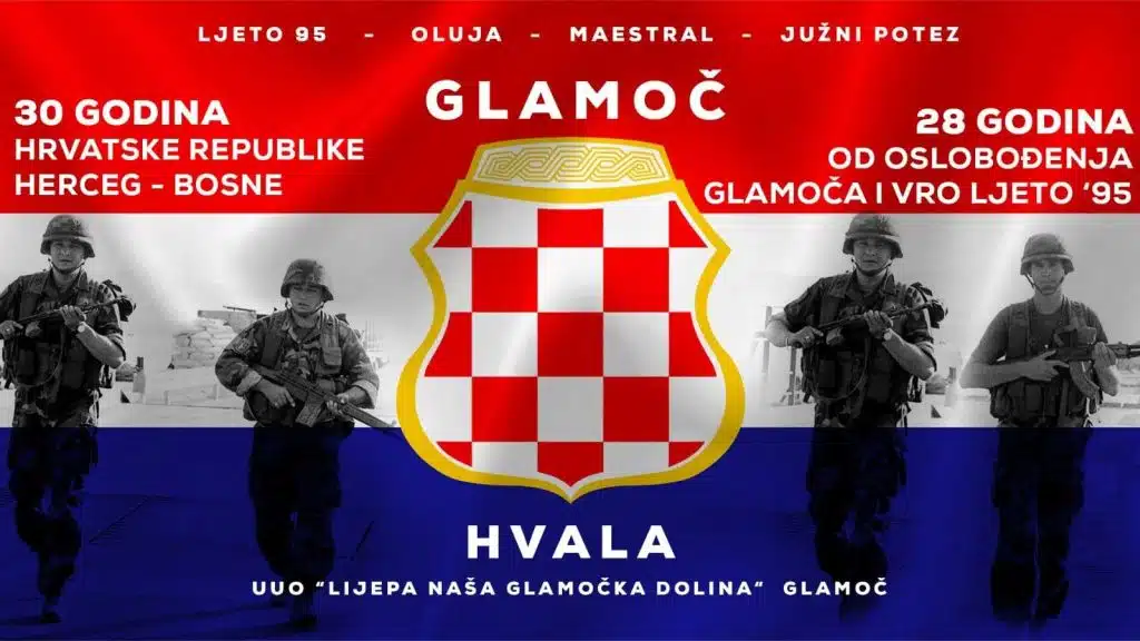 Je li u Glamoču zabranjeno obilježavanje 33. obljetnice osnutka HVO-a?