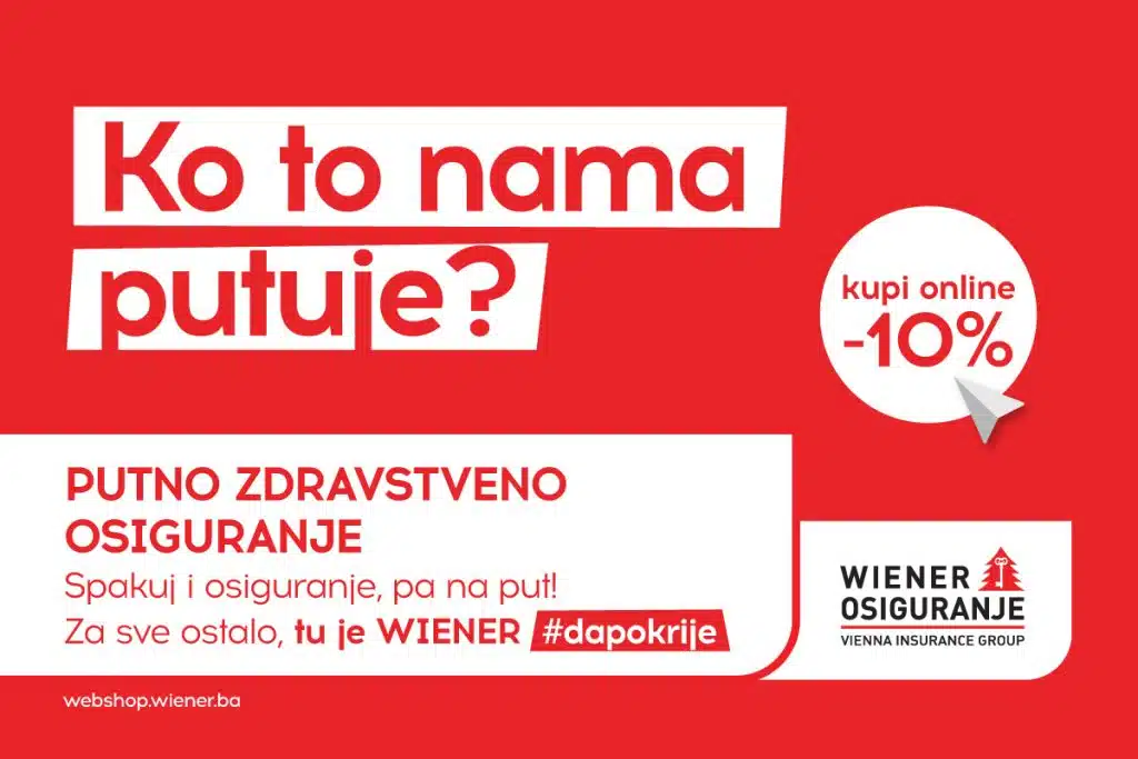 Planirate put u EU ili zemlje regije? Ne zaboravite Wiener putno zdravstveno osiguranje