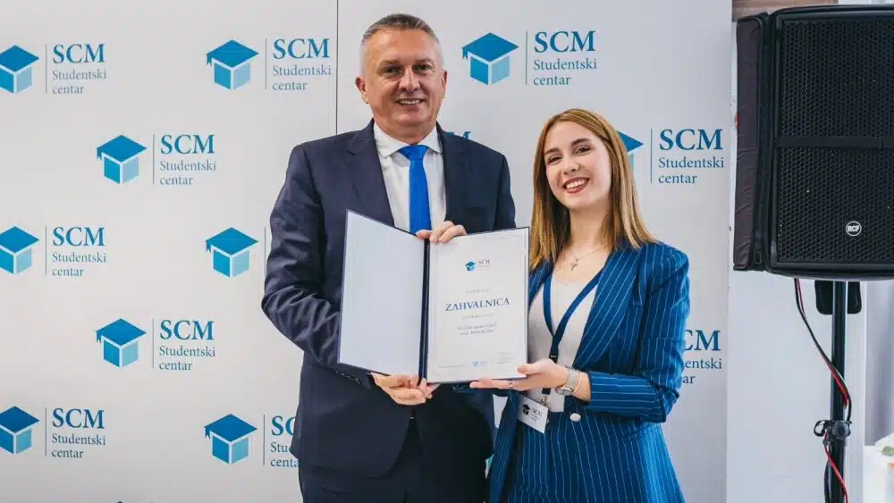 Na Danu Studentskog centra Sveučilišta u Mostaru Općini Čitluk uručena zahvalnica