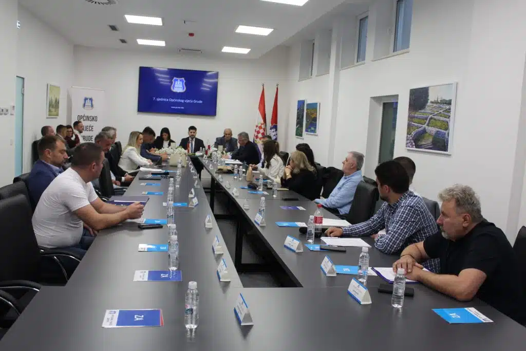 Priopćenje sa 7. sjednice Općinskog vijeća Grude