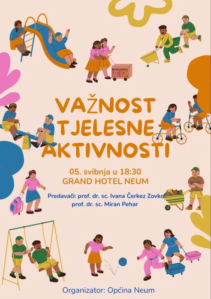 NAJAVA| Predavanje o važnosti brige o tjelesnom zdravlju