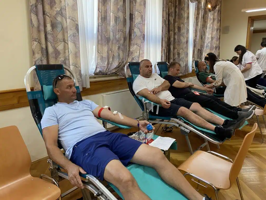 Foto: U tijeku je akcija dobrovoljnog darivanja krvi na Humcu