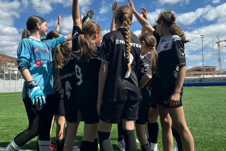 Mlade nogometašice Intera na završnici Regionalne lige U13