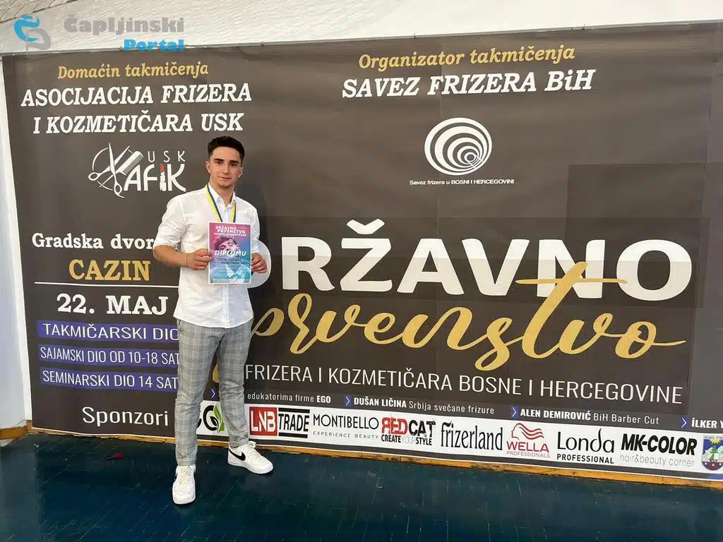 Čapljinac Tarik Serdar sudjeluje na Svjetskom prvenstvu frizera u Parizu