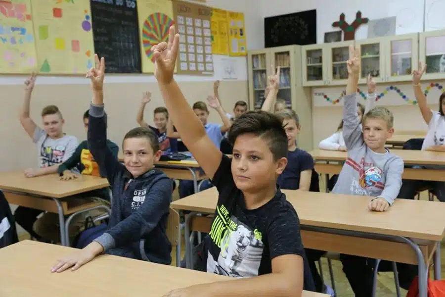 Magareća klupa: Bosanski i srpski jezik u hercegbosanskim školama