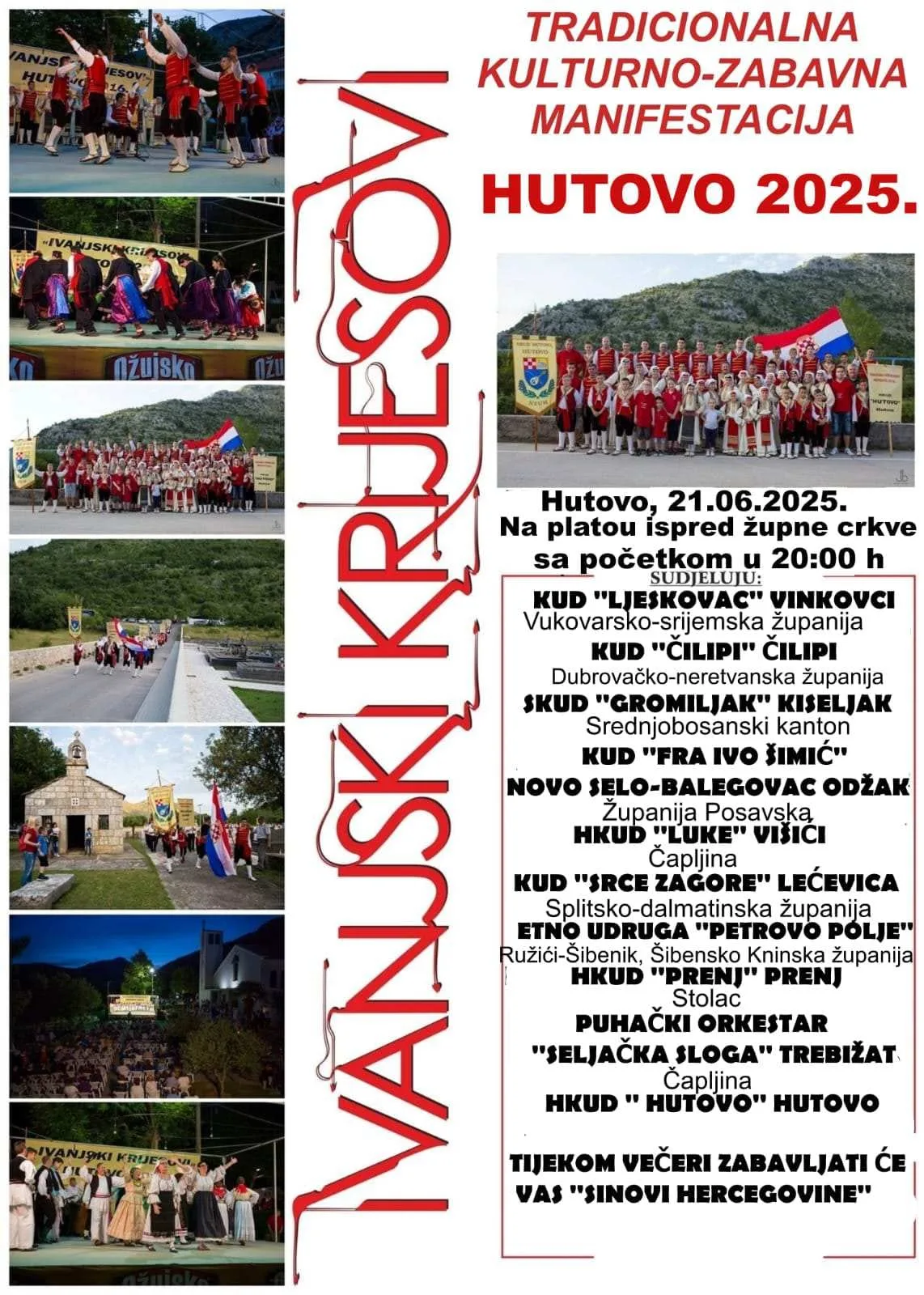 Najavljujemo Ivanjske krijesove 2025. u Hutovu