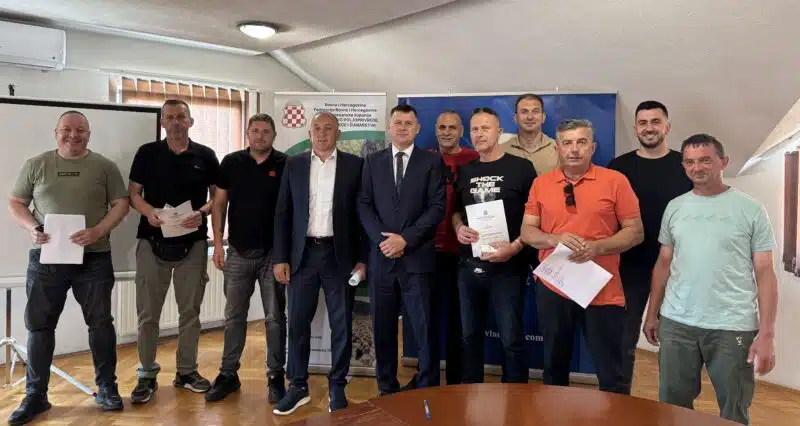 Potpisani ugovori o dodjeli lovišta u zakup lovačkim udrugama s područja Hercegbosanske županije