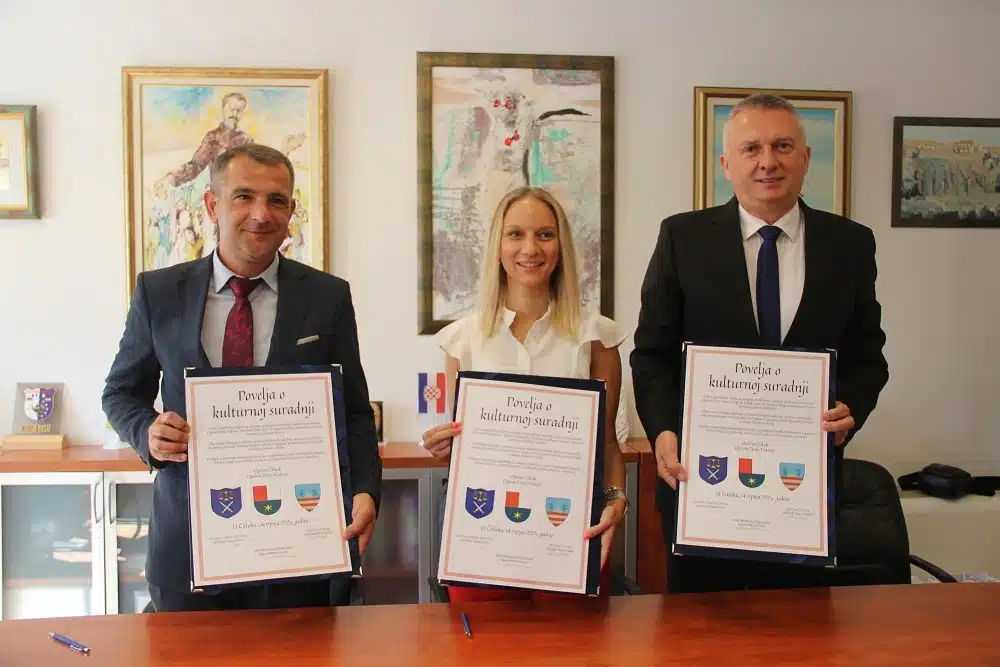 Potpisana Povelja o kulturnoj suradnji Općine Čitluk i Općine Donji Vidovec