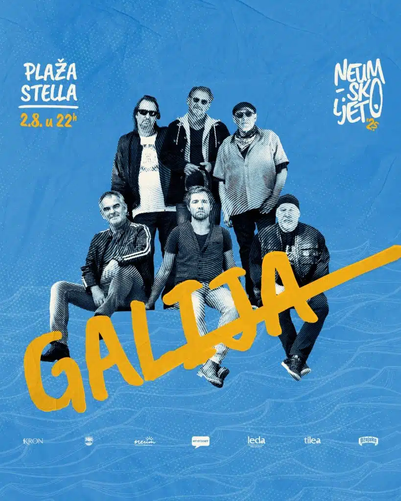 NAJAVA: Koncert legendarne grupe “Galija” u Neumu