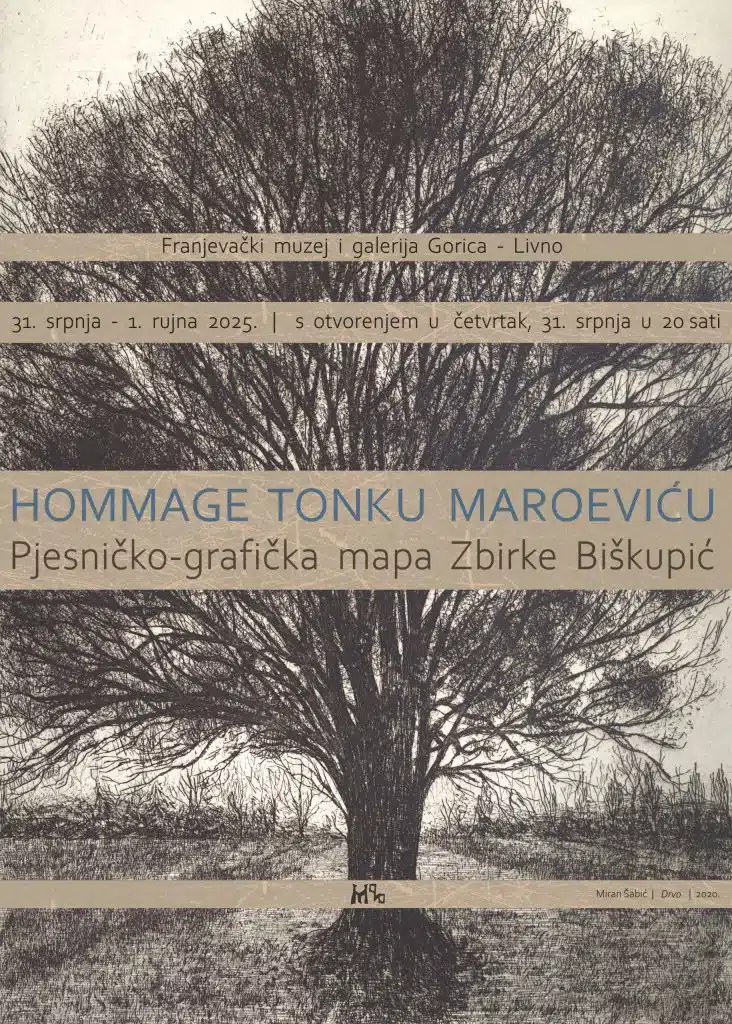 Predstavljanje pjesničko-grafičke mape ‘Hommage Tonku Maroeviću’ u Livnu