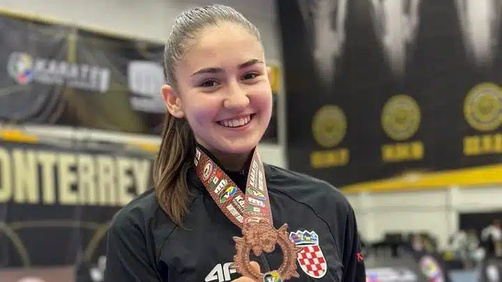 Patricija Prga osvojila brončanu medalju na turniru WKF Lige za mlade u Meksiku