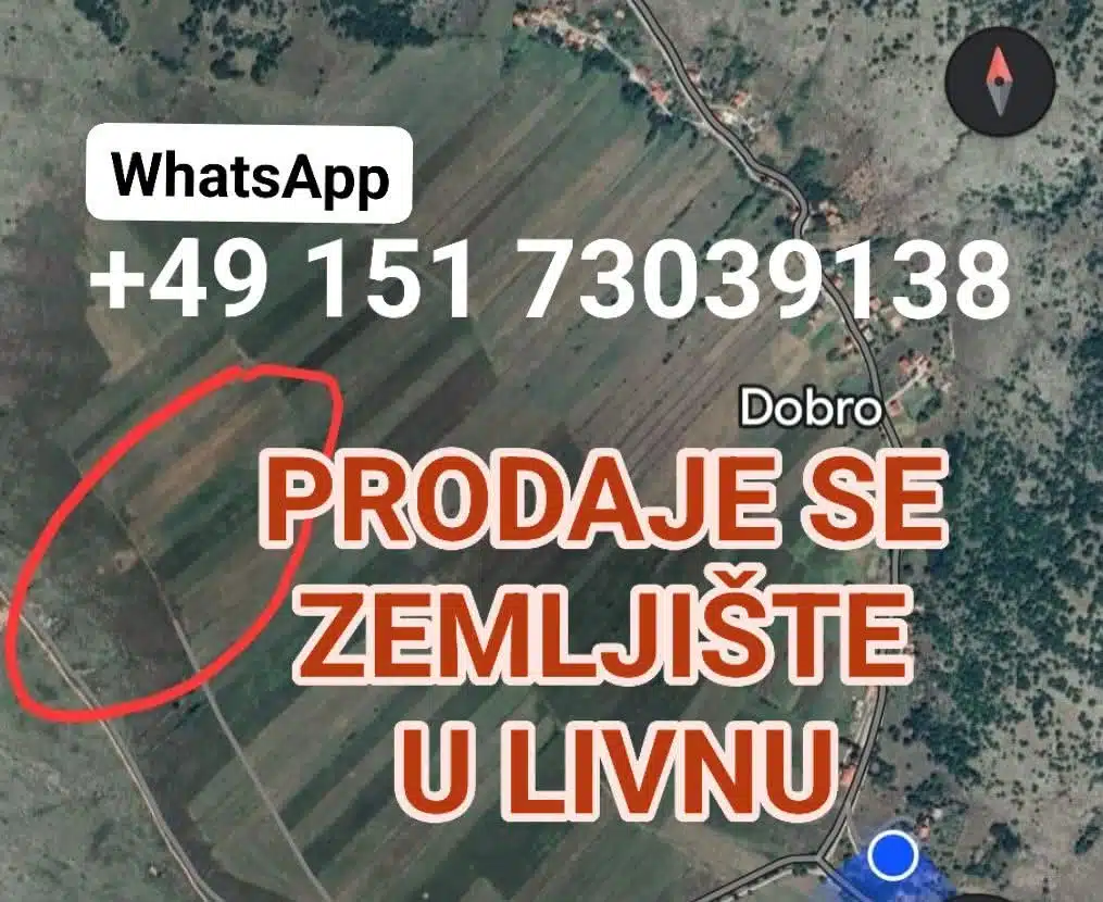 Prodaje se zemljište u Livnu