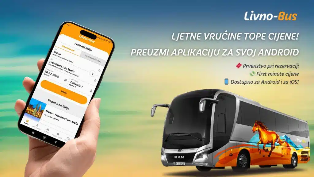 Livno Bus lansirao mobilnu aplikaciju – dostupna za Android i iOS korisnike