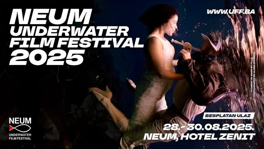 NEUM UNDERWATER FILM FESTIVAL 2025 -Jubilarno peto izdanje počinje danas u Neumu
