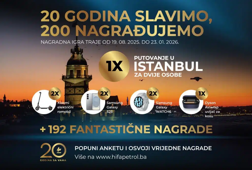 Hifa Petrol nagrađuje lojalnost povodom 20 godina postojanja