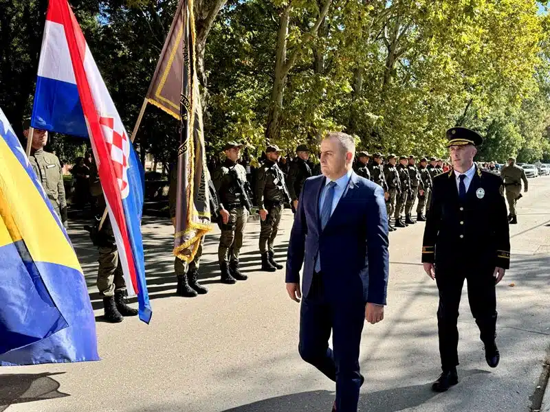 FOTO: MINISTARSTVO unutarnjih poslova Hercegbosanske županije danas svečano obilježilo Dan policije