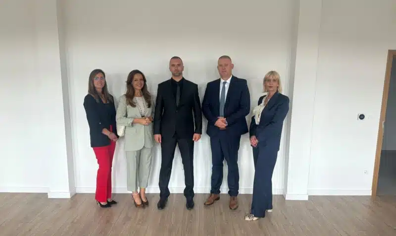 Ministar Rodić i direktor Sudske policije FBiH Grošo posjetili Općinski sud u Tomislavgradu