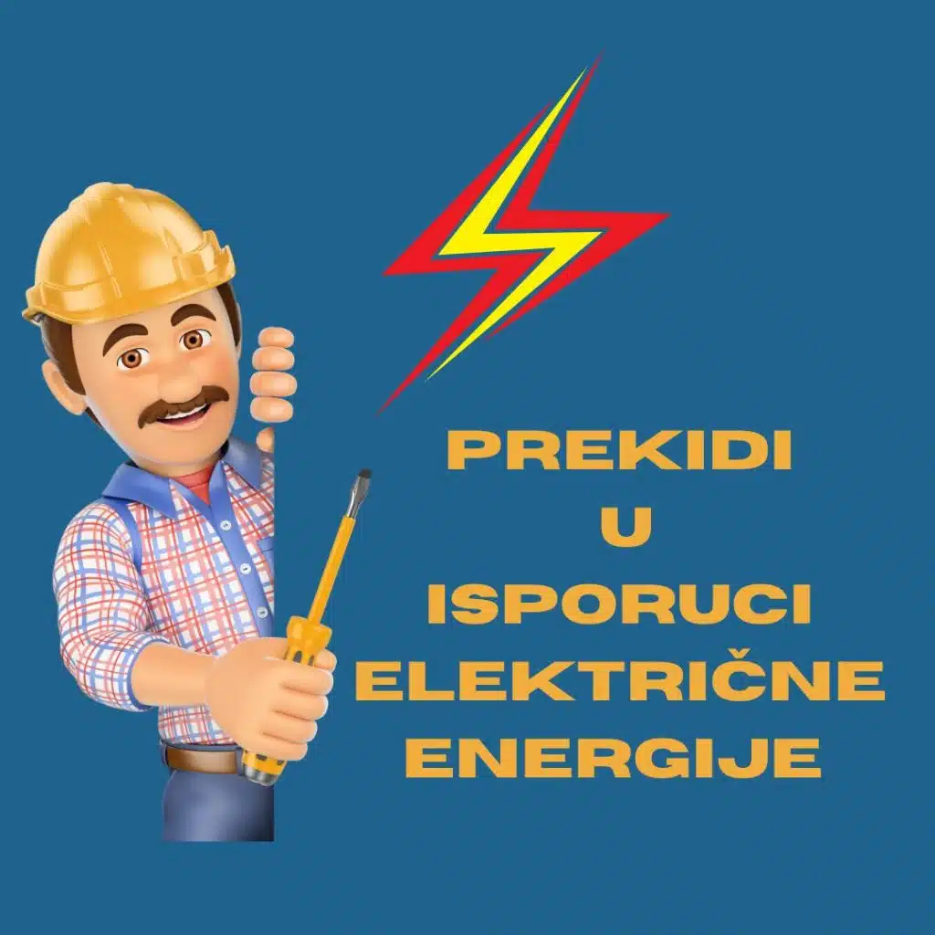 Najava prekida u isporuci el.energije u Grabu