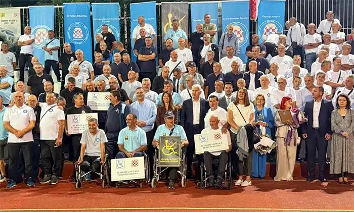 Neum: Svečano otvorene 25. Sportske igre hrvatskih vojnih invalida Domovinskog rata HVO-a HB – ŠNIDOR 2025.