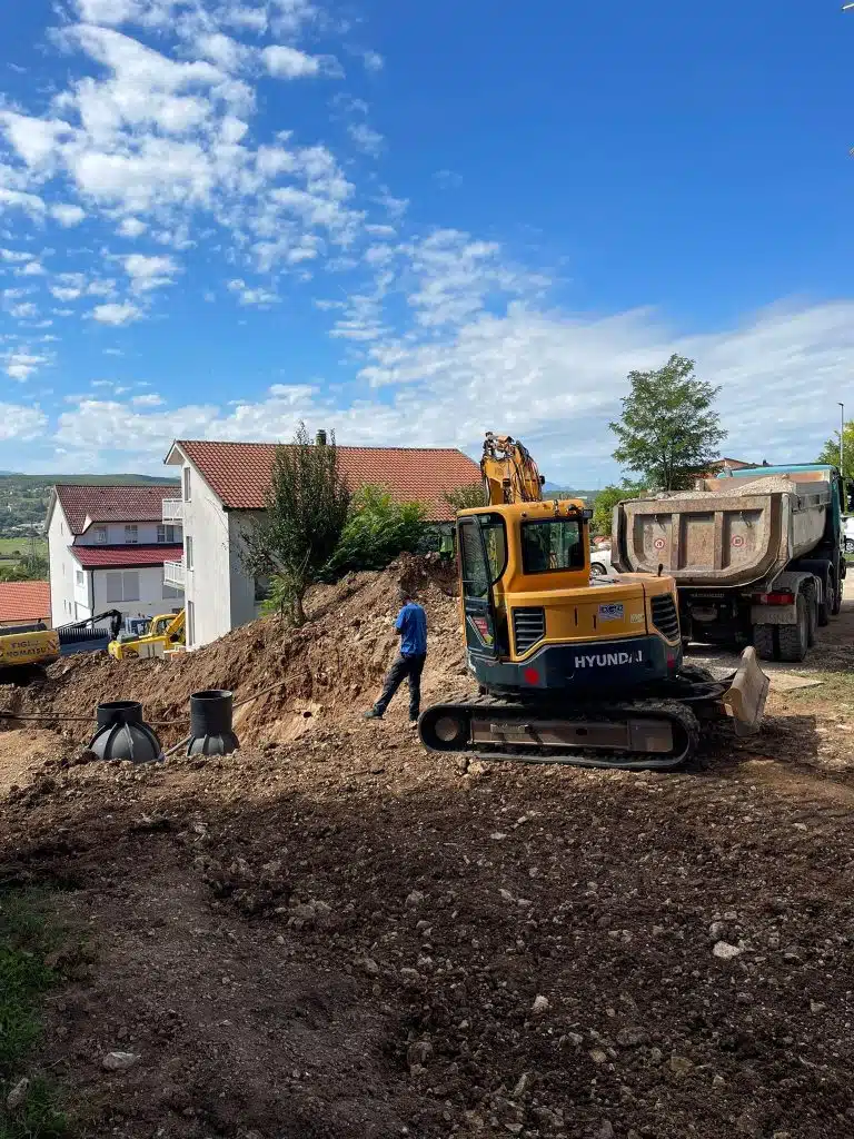 Radovi vrijedni 198 tisuća KM na kolektoru u užem središtu Posušja