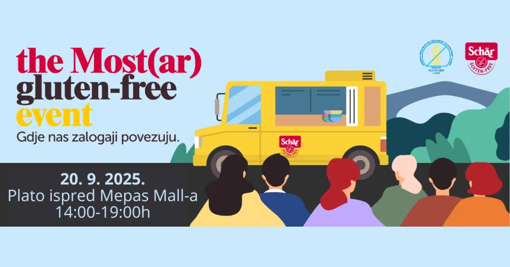 Udruga oboljelih od celijakije u subotu organizira”Prvi Gluten free event” u Mostaru