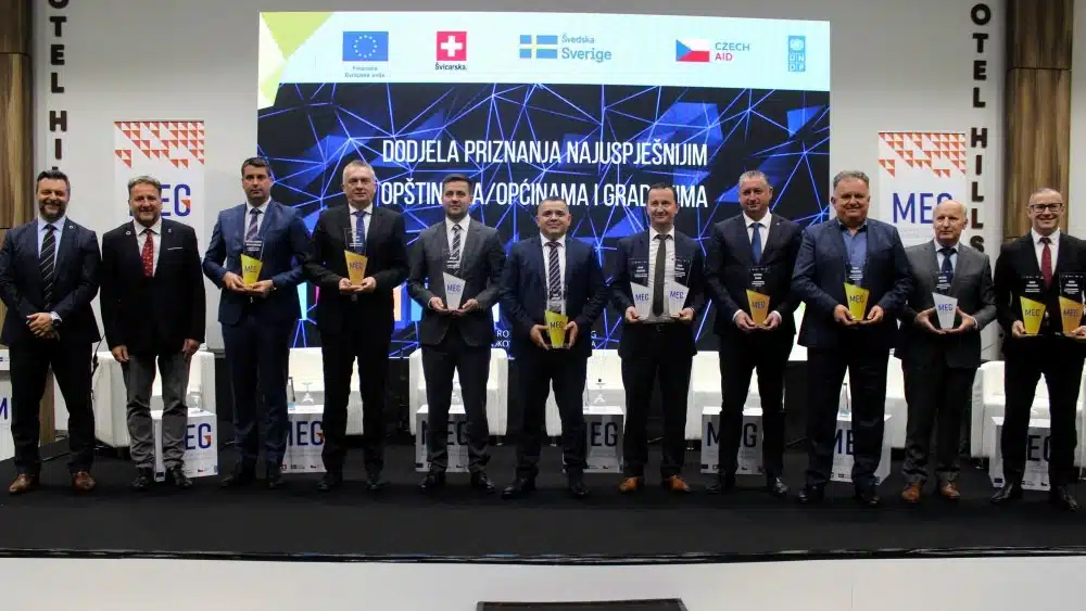 Općina Čitluk nagrađena za napredak u realizaciji MEG II projekta