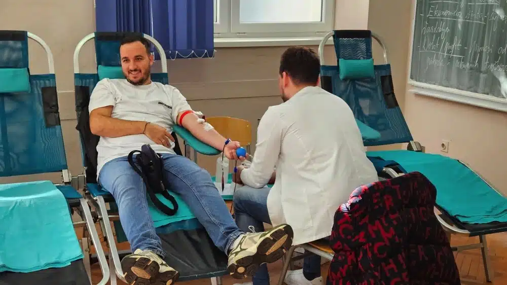 FOTO | U Čapljini započela 7. akcija dragovoljnog darivanja krvi