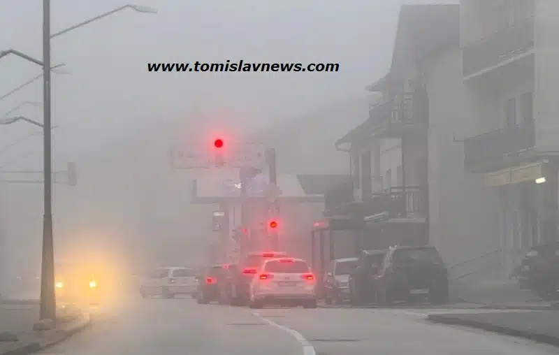 FOTO: DOBRO vam oblačno i maglovito jutro iz Tomislavgrada!