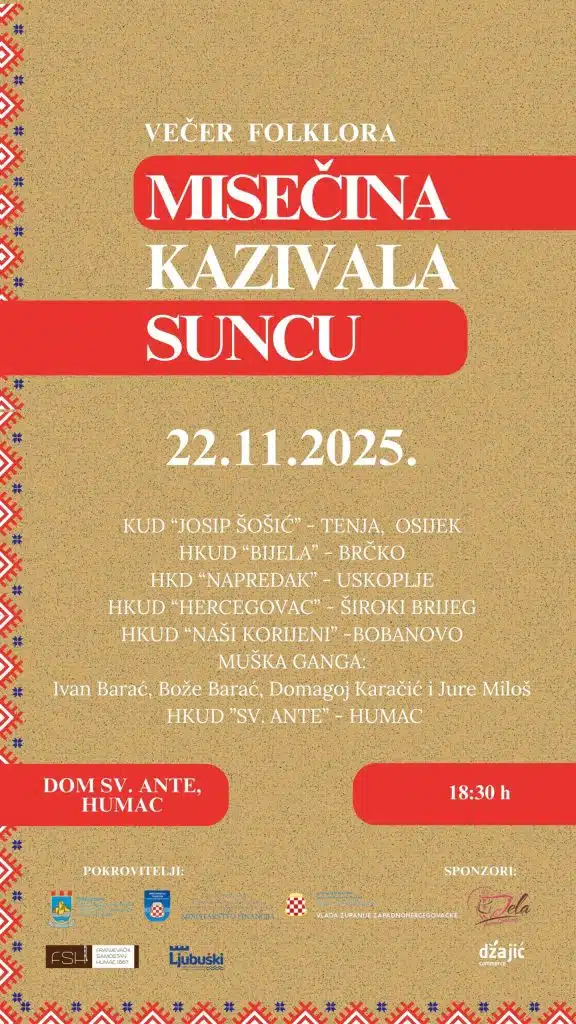 HKUD Sv.Ante Humac: Pripreme za Večer folklora