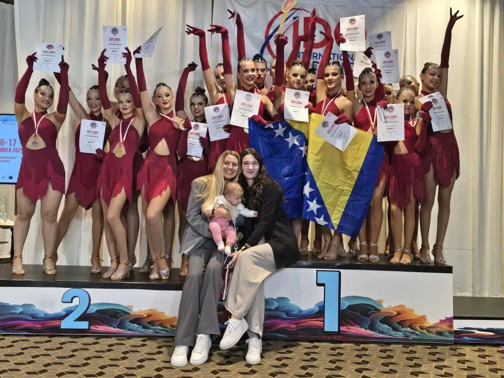 Cure iz Posušja oduševile na svjetskom prvenstvu u latinoameričkim plesovima; Osvojena prva mjesta i brojne medalje