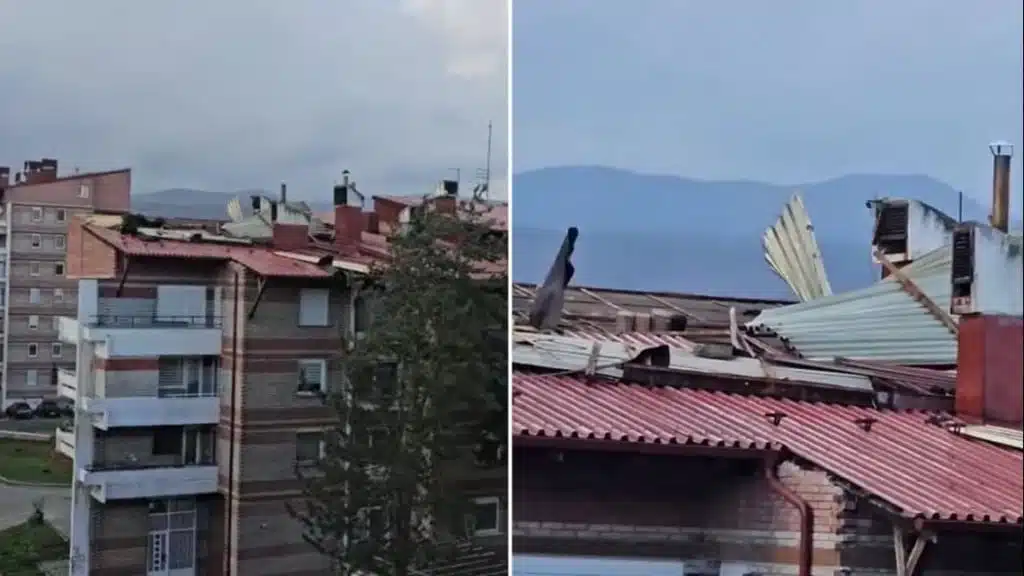 VIDEO Bugojno pod udarom oluje: Oštećene zgrade, vjetar stiže i u Hercegovinu