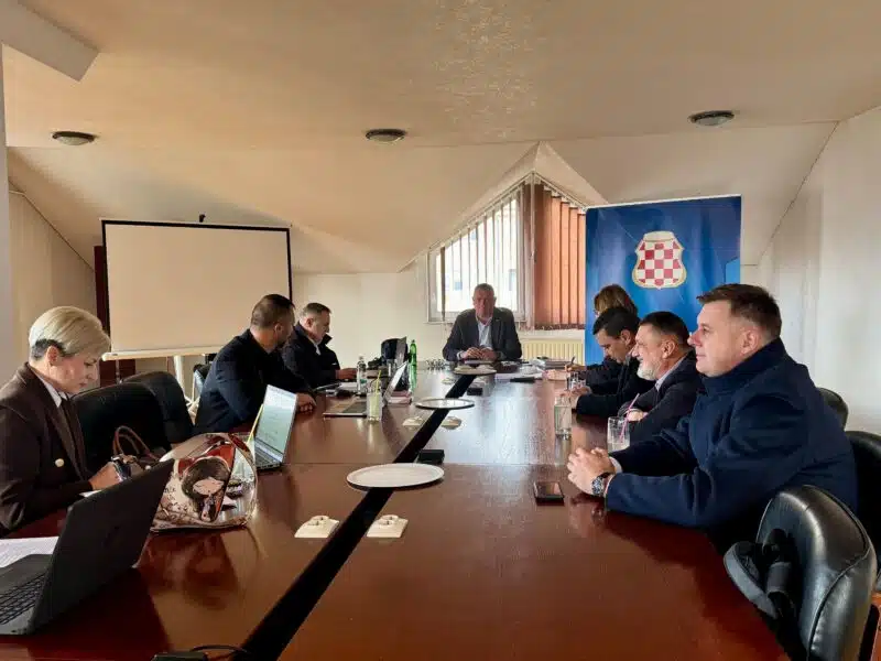 Vlada HBŽ utvrdila Nacrt Proračuna županije za 2026. godinu u iznosu od 154.550.487,00 KM