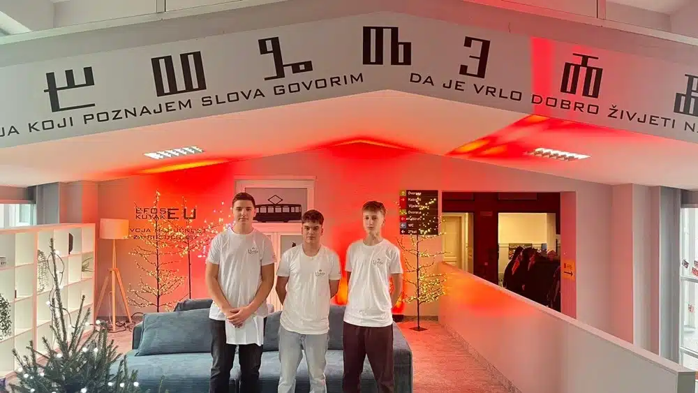 Učenici OŠ fra Didaka Buntića Čitluk osvojili 3. mjesto na Milenijskom natjecanju u Osijeku s inovativnim projektom “Vinèa”