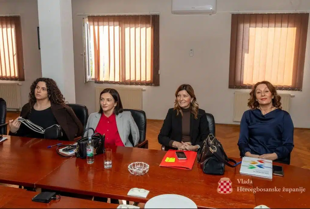 HBŽ: Održan sastanak u okviru Projekta jačanja sestrinstva u Bosni i Hercegovini