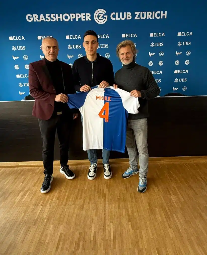 FOTO Luka Mikulić potpisao za Grasshopper