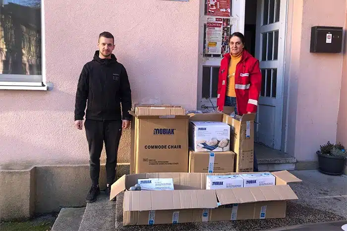 Donacija MZ Dretelj obogatila posudionicu ortopedskih pomagala Crvenog križa u Čapljini