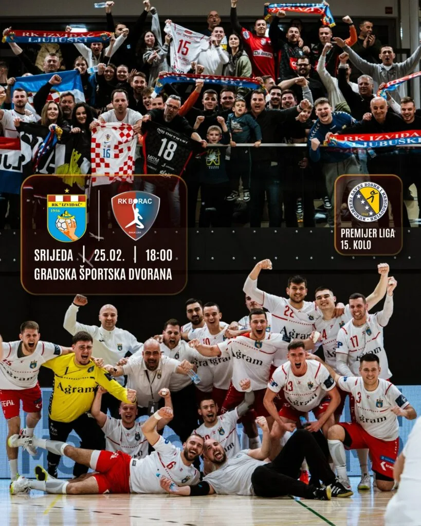 Izviđač Agram u 1/4 EHF European Cupa, pobjeda   košarkaša Ljubuškog, startala Ljubuška rekreativna liga u trčanju…
