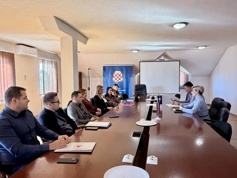Održan sastanak ministrice Novković-Pećanac i ravnatelja zdravstvenih ustanova s područja HBŽ